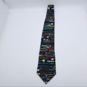 ADDICTION IT TECHNOLOGY MENS TIE